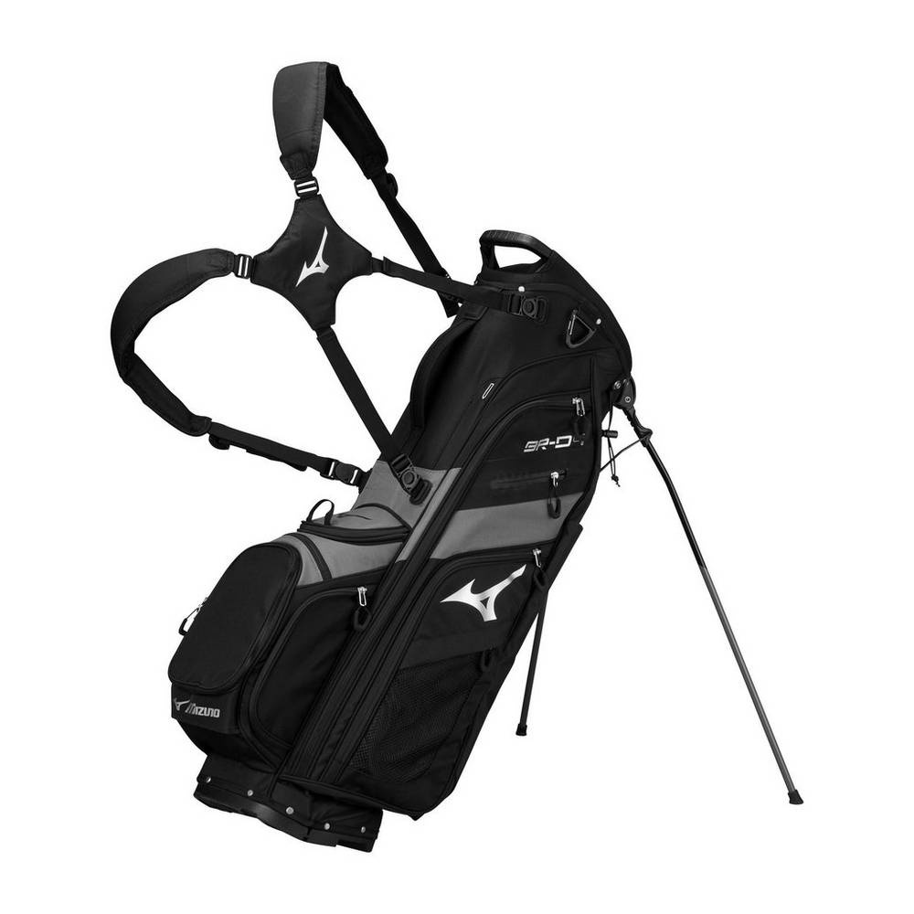 Damske Batoh Mizuno BR-D4 6-Way Stand Čierne/Siva Vypredaj CMLR98621